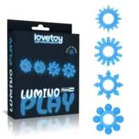 LoveToy ~ Lumino Play Cock Ring Set of 4