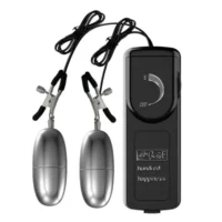 Baile Flirt Vibrating Bullet Nipple Clamps