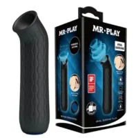 PrettyLove Mr Play Anal Sucking Plug ~ Black