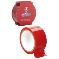 OUCH! Non Sticky Bondage Tape ~ Red 17.5m