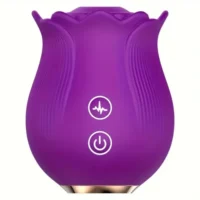 Rose Sucking Vibrator ~ Purple