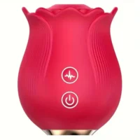 Rose Sucking Vibrator ~ Red