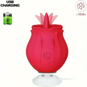 Rose Licking Tongue Vibrator