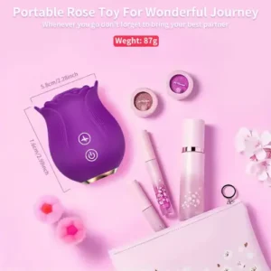 Rose Sucking Vibrator App Control ~ Purple