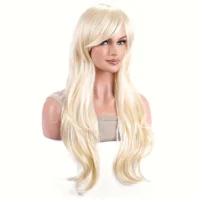 Blonde Luxurious Long Silky Hair Wig
