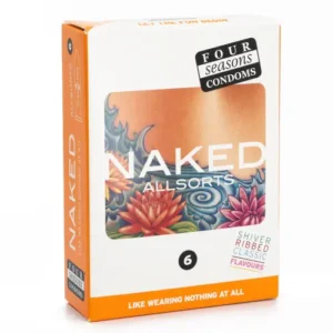 Four Seasons Naked Allsorts Condoms 6pkt