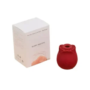 Happy Meeting Rose Sucking Vibrator