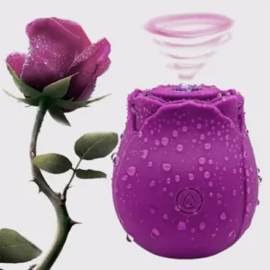 Happy Meeting Rose Sucking Vibrator