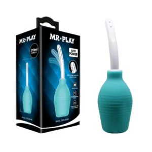 Mr Play Super Power Anal Douche ~ Teal 310 ml