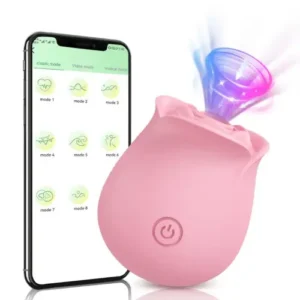Rose Sucking Vibrator App Control