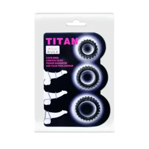 Baile Titan Cock Ring 3 Set