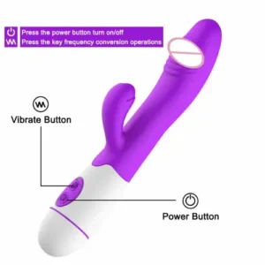 G-Spot Rabbit Dual Vibrator ~ Purple