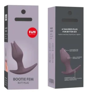 Fun Factory BOOTIE FEM Butt Plug ~ Black