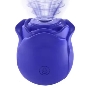 Rose Sucking Vibrator ~ Royal Blue