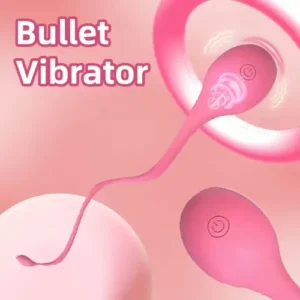 Tadpole Shape Vibrating Egg ~ Pink