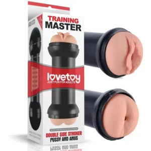 Lovetoy Training Master Dual Side Stroker Pusy & Anus