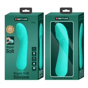 Pretty Love Cetus Super Soft Vibrator ~ Green
